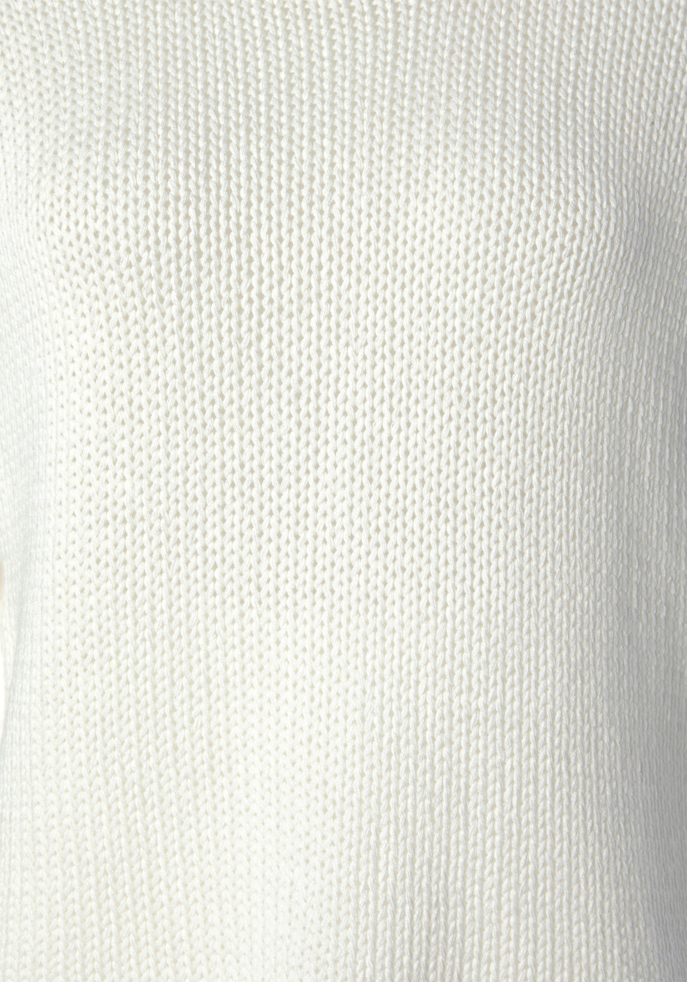 LASCANA Pullover i hvid