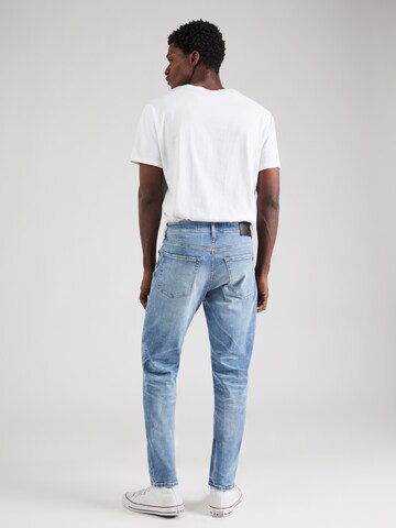 BOSS Tapered Jeans 'Onyx' in Blauw