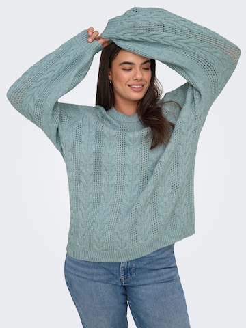 ONLY Carmakoma Sweater 'CARRubina' in Blue