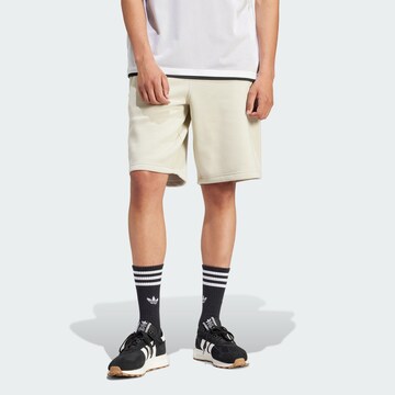 ADIDAS ORIGINALS Regular Broek 'Trefoil Essentials' in Beige