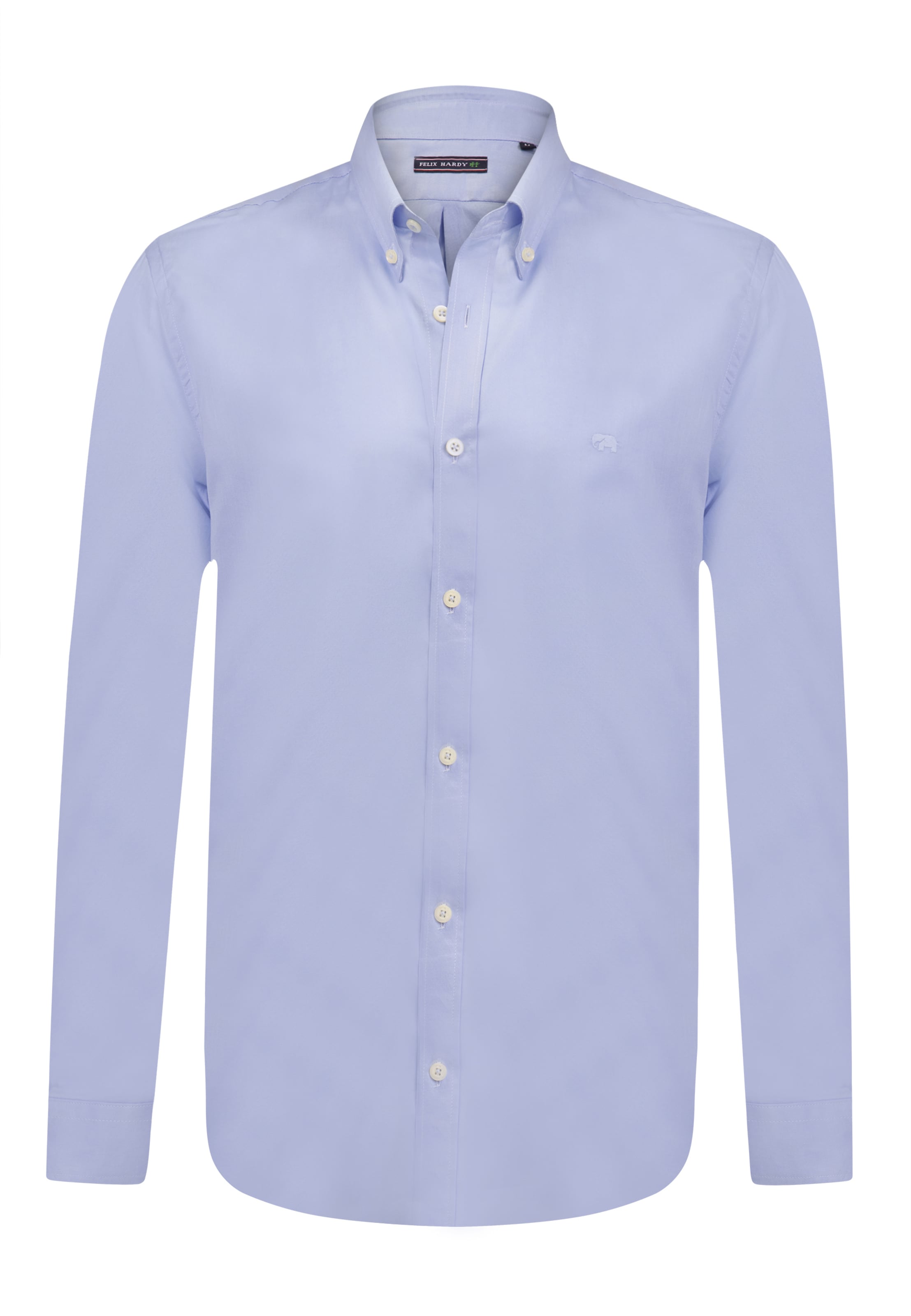 Felix Hardy Regular fit Button Up Shirt in Blue: front