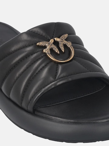 PINKO Kapcie 'PINKO FIONA 03 SLIPPER NAPPA Scarpe' w kolorze czarny