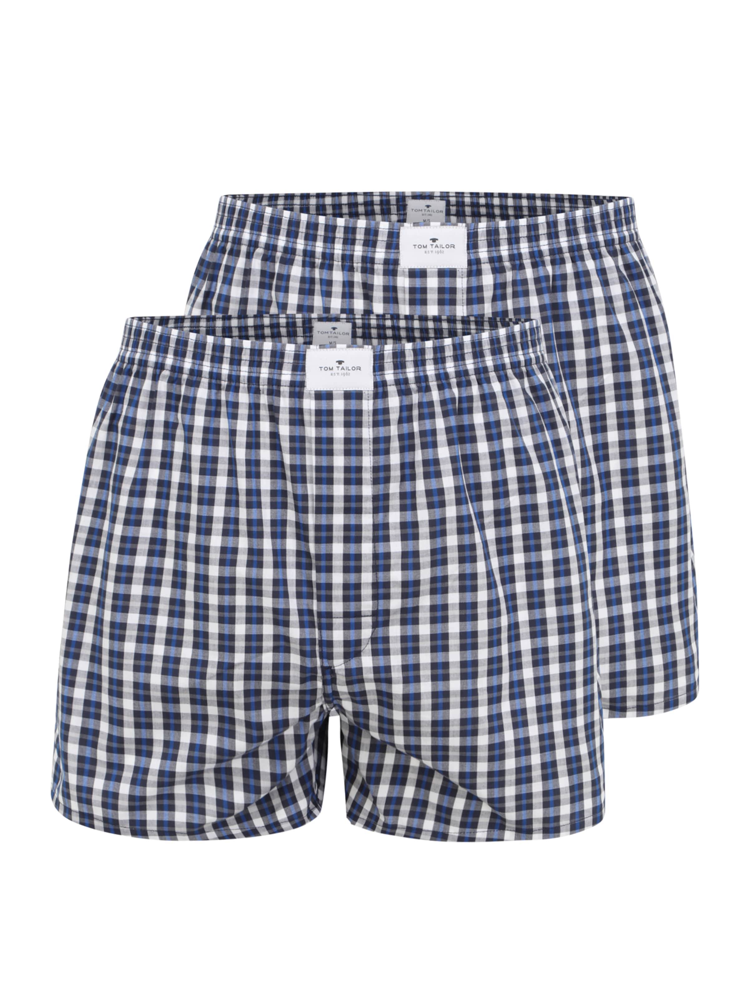 TOM TAILOR Boxershorts in Blau: Vorderseite