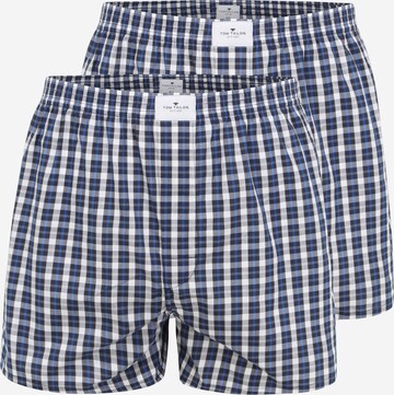 TOM TAILOR Boxer shorts in Blue: front