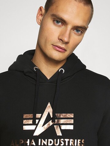 ALPHA INDUSTRIES Sweatshirt 'Basic' in Black
