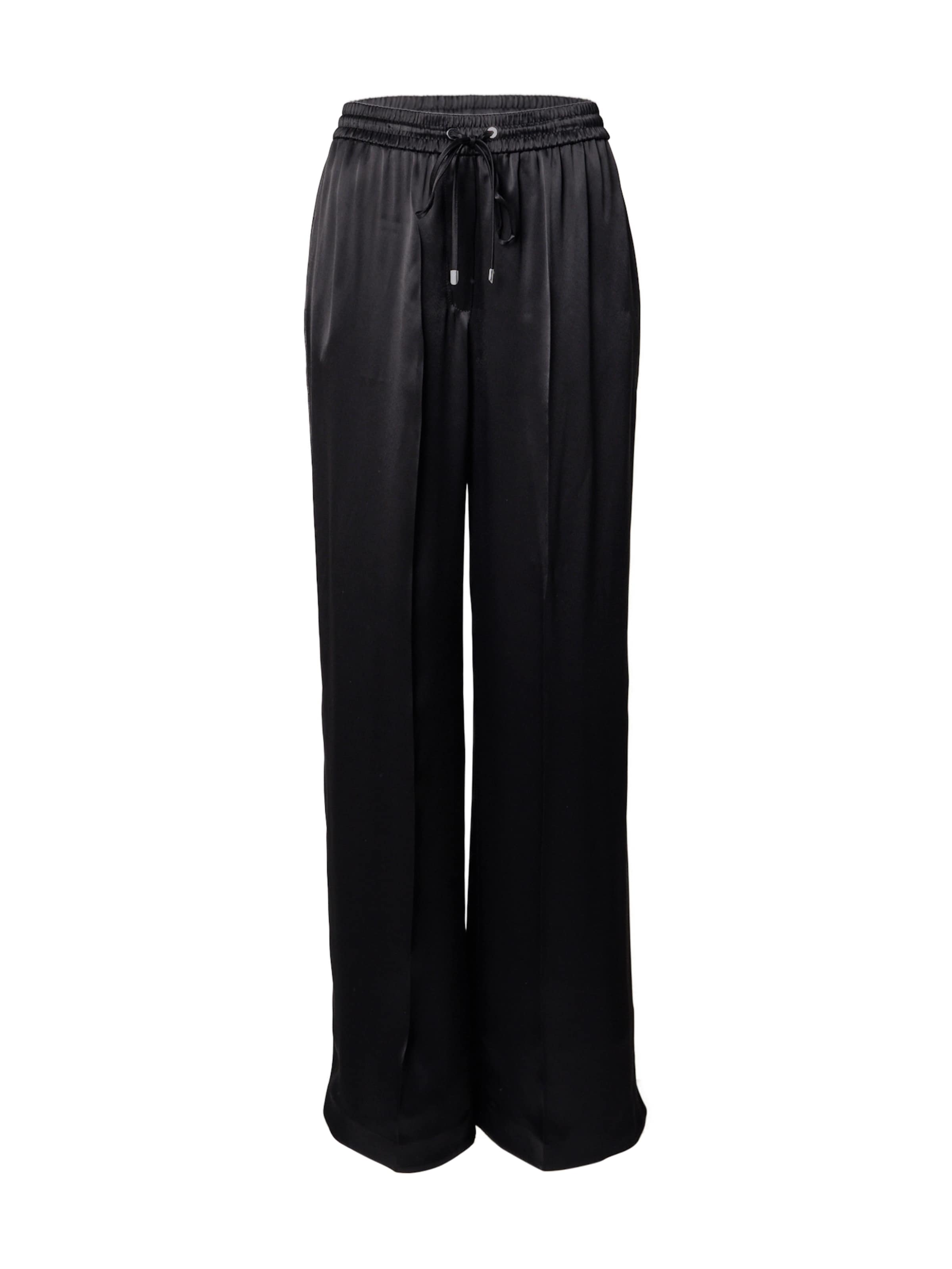 Wide Leg Pantalon &#x27;Tavati&#x27; BOSS en noir : devant