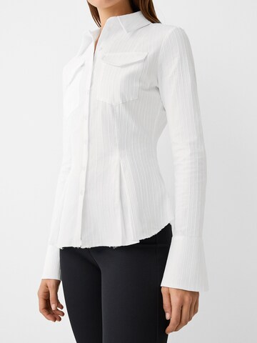 Bershka Blouse in Wit