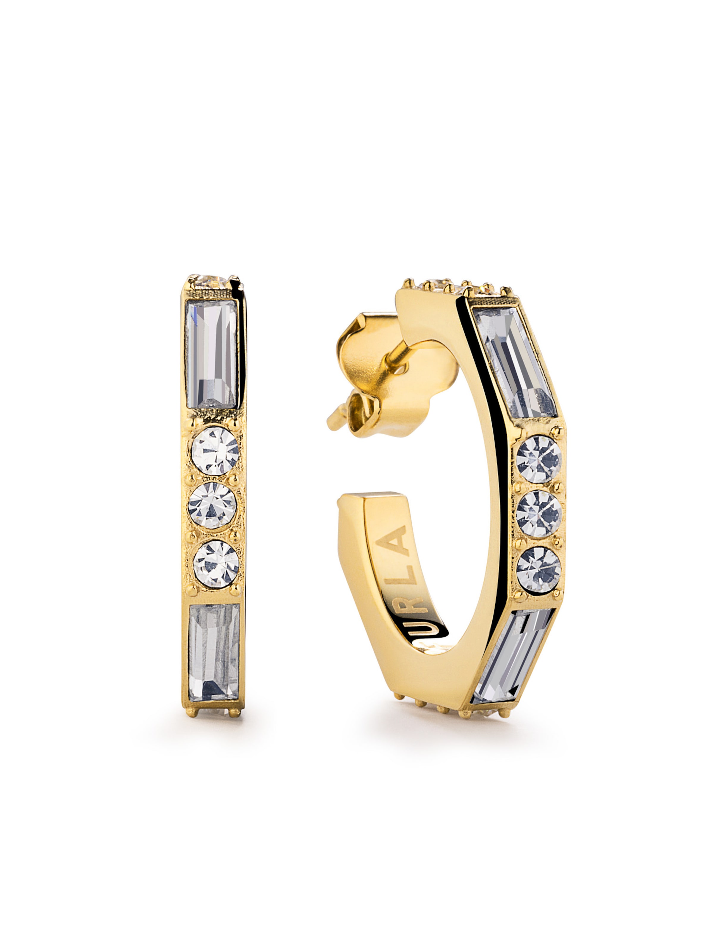 Boucles d'oreilles Furla Jewellery en or : devant