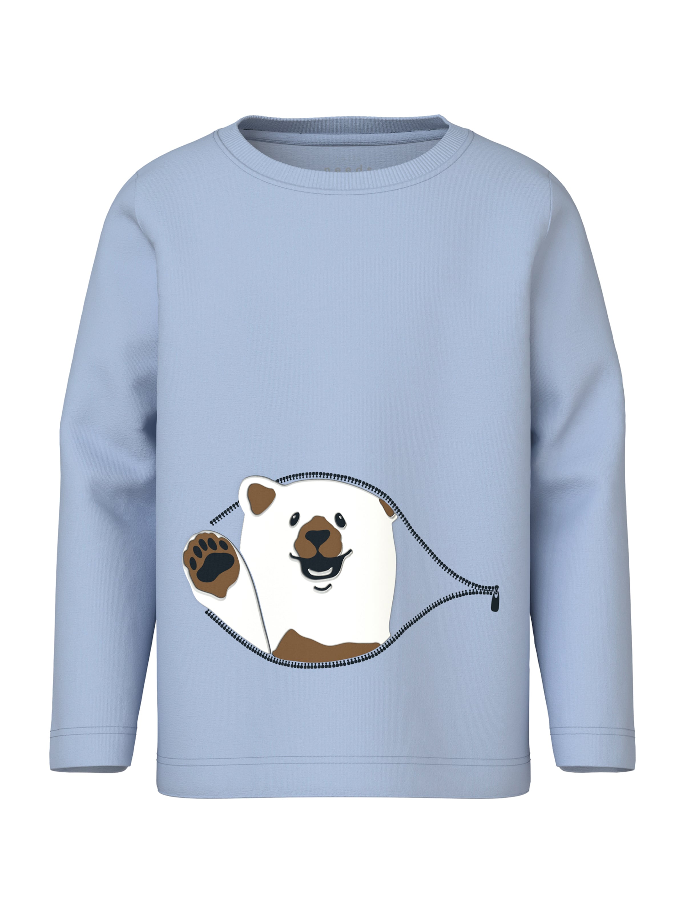 NAME IT Koszulka 'NMMVUX' w kolorze niebieski: przód