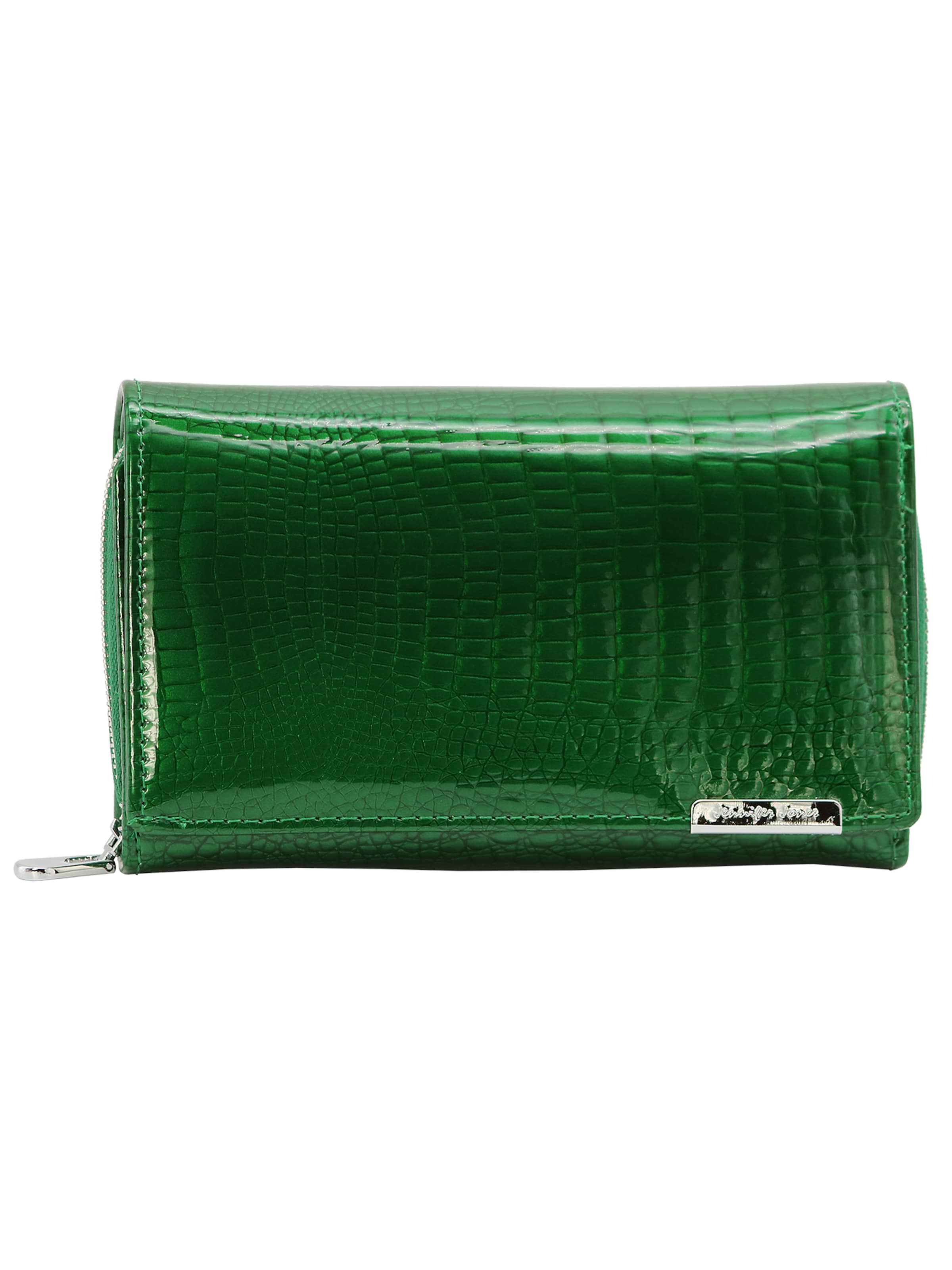 Jennifer Jones Wallet in Green: front