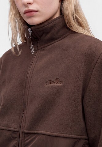 ELLESSE - Chaqueta polar 'Valaperta' en marrón