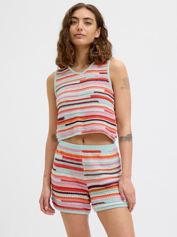 Tops en tricot 'JXRory' JJXX en orange : devant