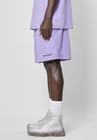 Loosefit Pantalon 'Essential' 9N1M SENSE en violet