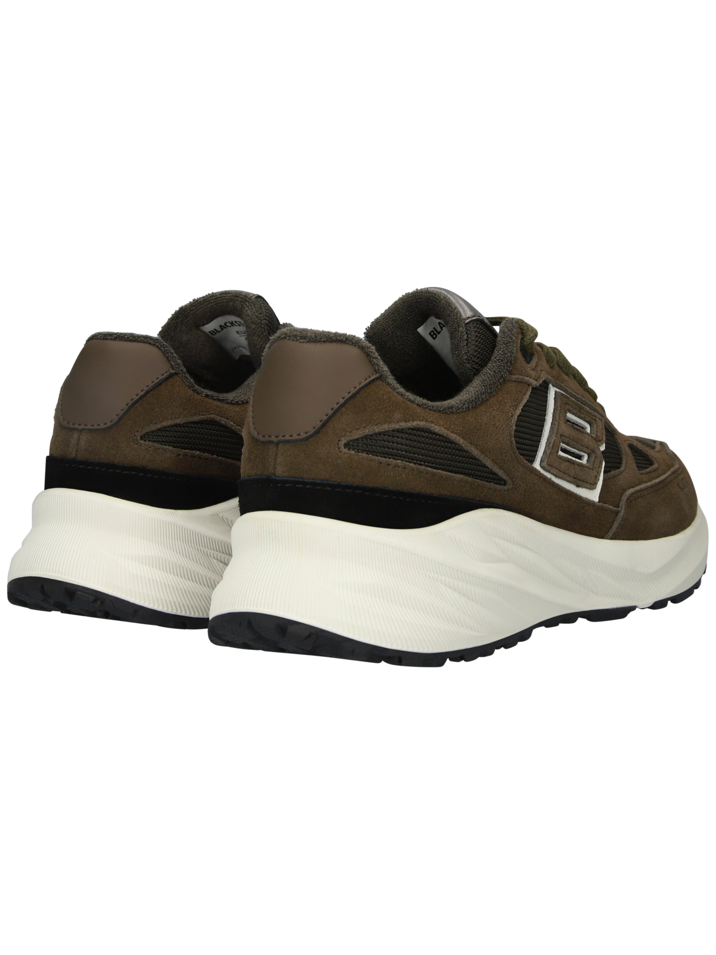 BLACKSTONE Sneakers laag 'Flint Moss DG531' in Groen