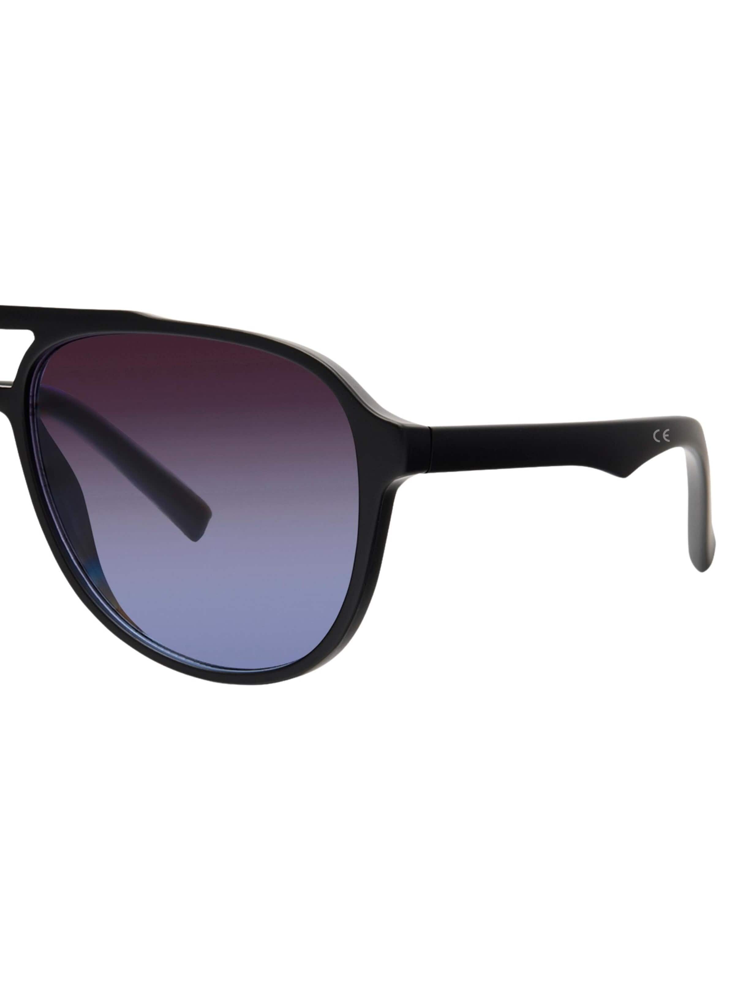 Lunettes de soleil 'Solo-Solis Urban Aviator' Maxte en noir