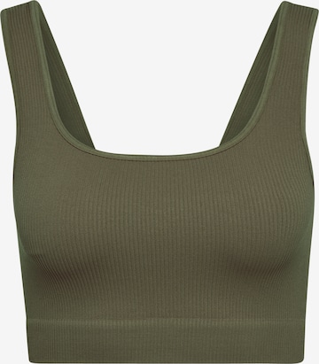Hummel Sports Bra 'Pulse' in Green: front