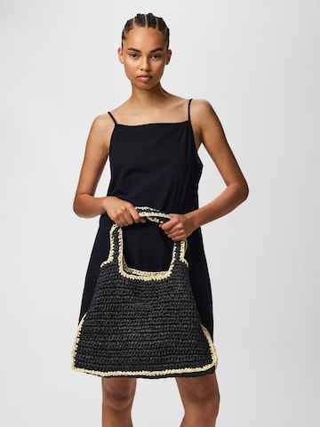 Shopper 'PCLydia' di PIECES in nero: frontale