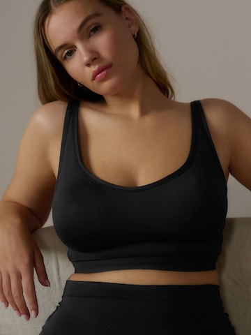 Bustino Reggiseno 'Forever Comfort' di Next in nero: frontale