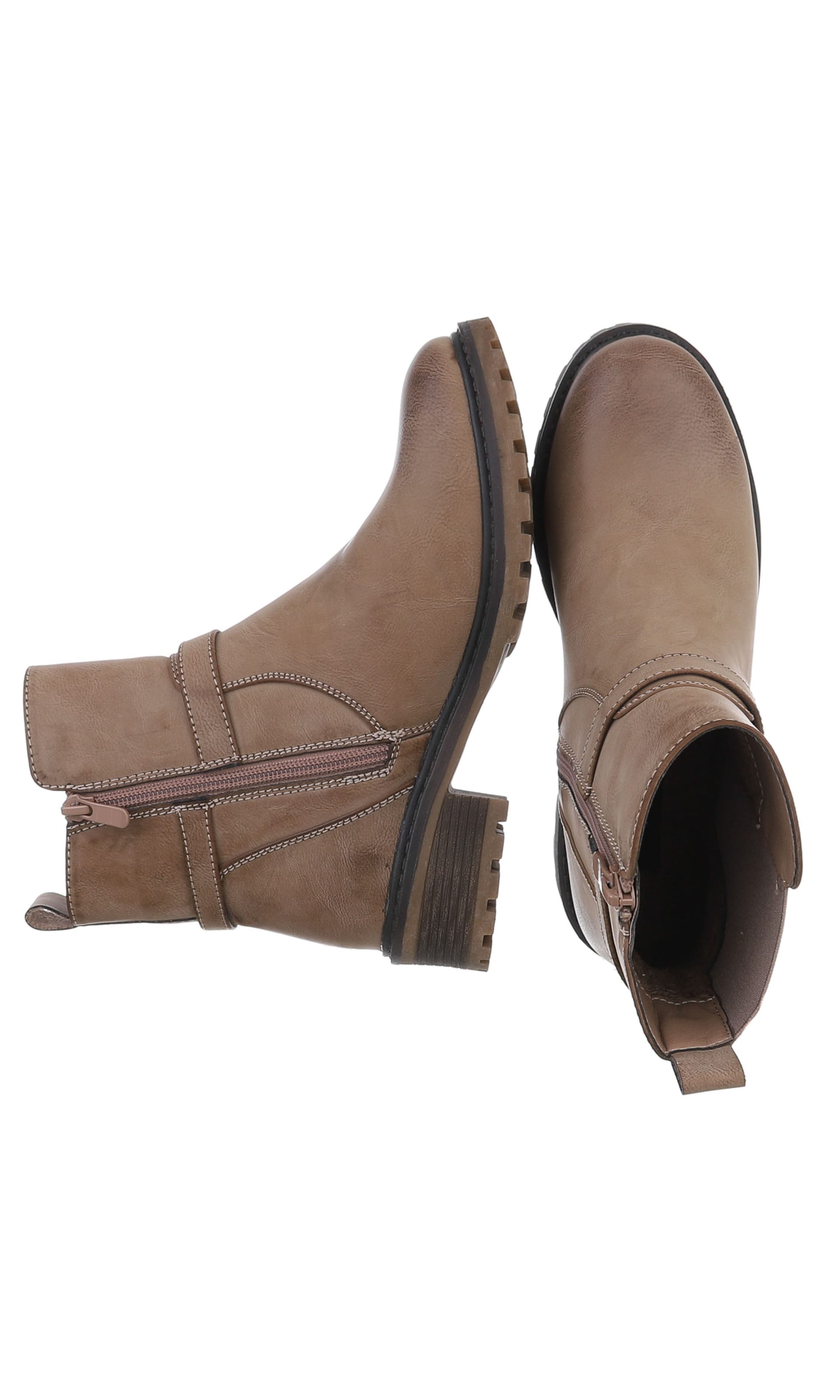 Ital-Design Ankle Boots in Brown