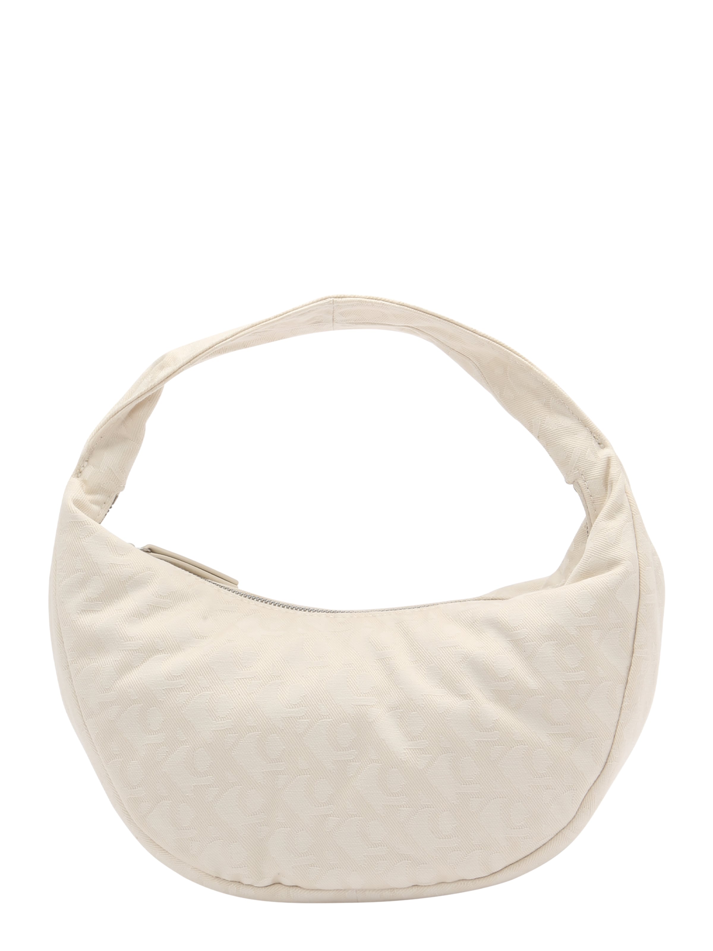 Sac bandoulière Calvin Klein en beige : devant