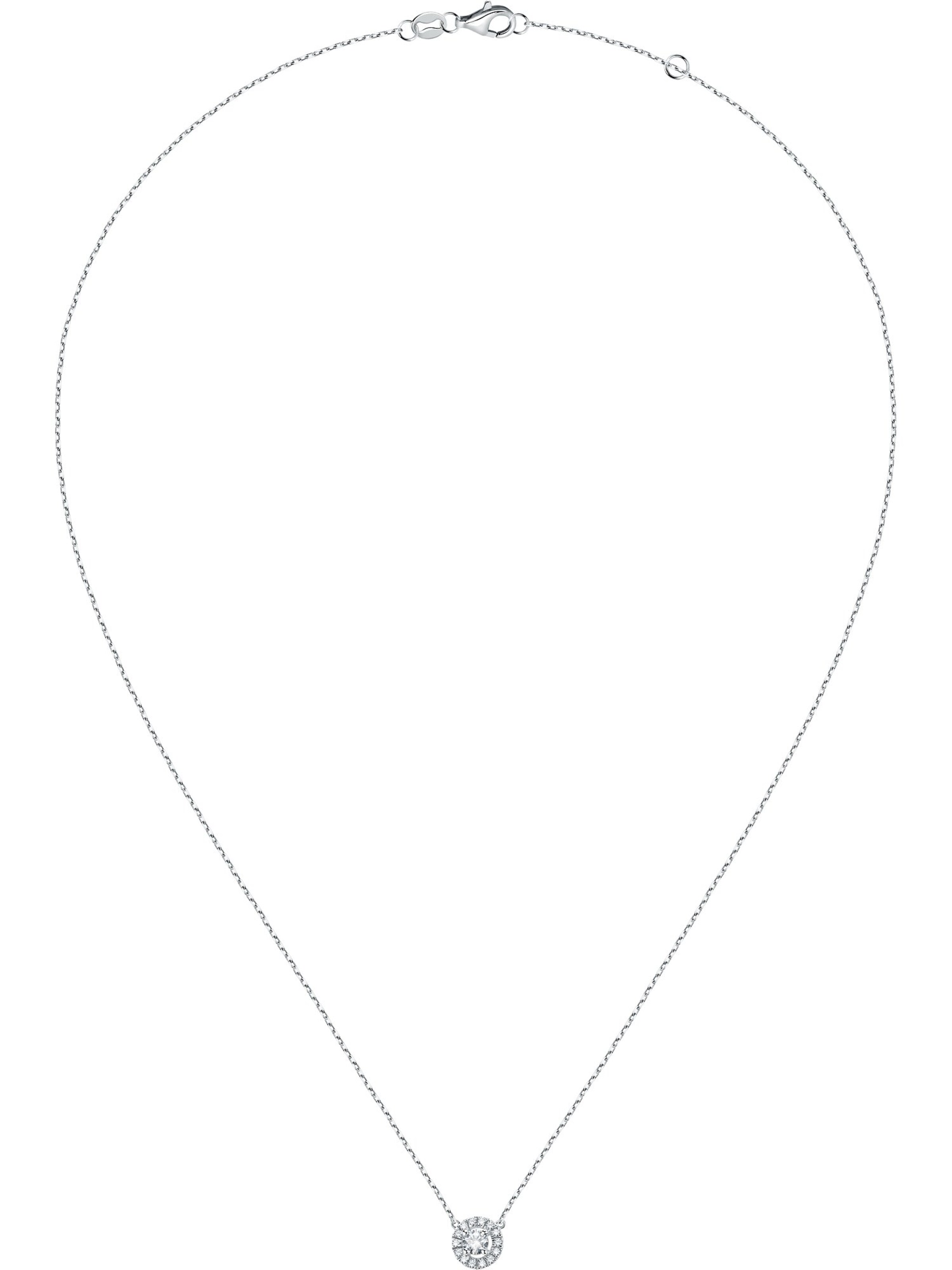 CHRIST Kette ' 585' in Silber: Vorderseite