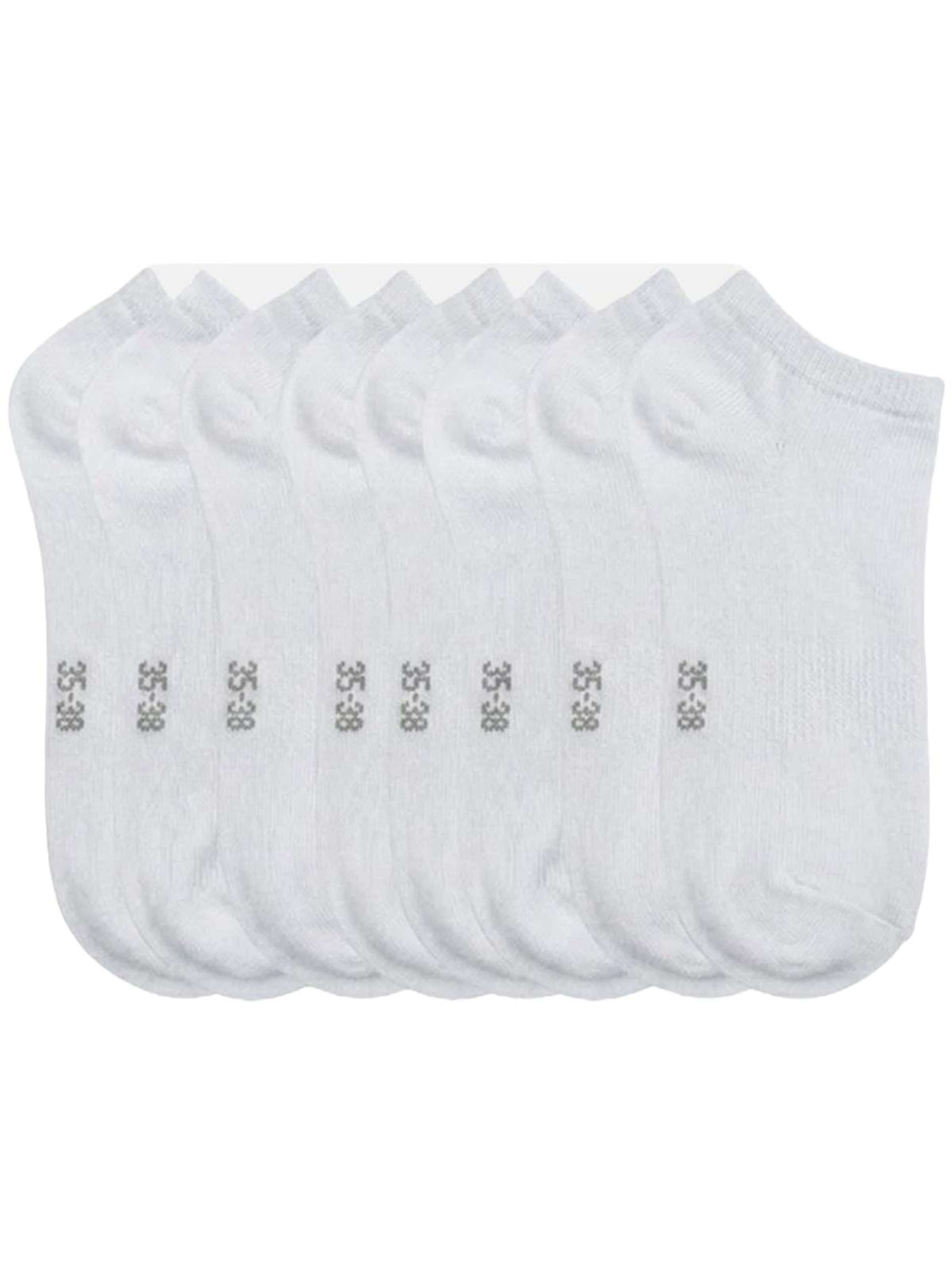 El Sueno - Calcetines 'Sneaker Socken' en blanco: frente