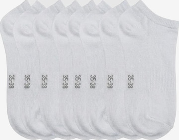 El Sueno - Calcetines 'Sneaker Socken' en blanco: frente
