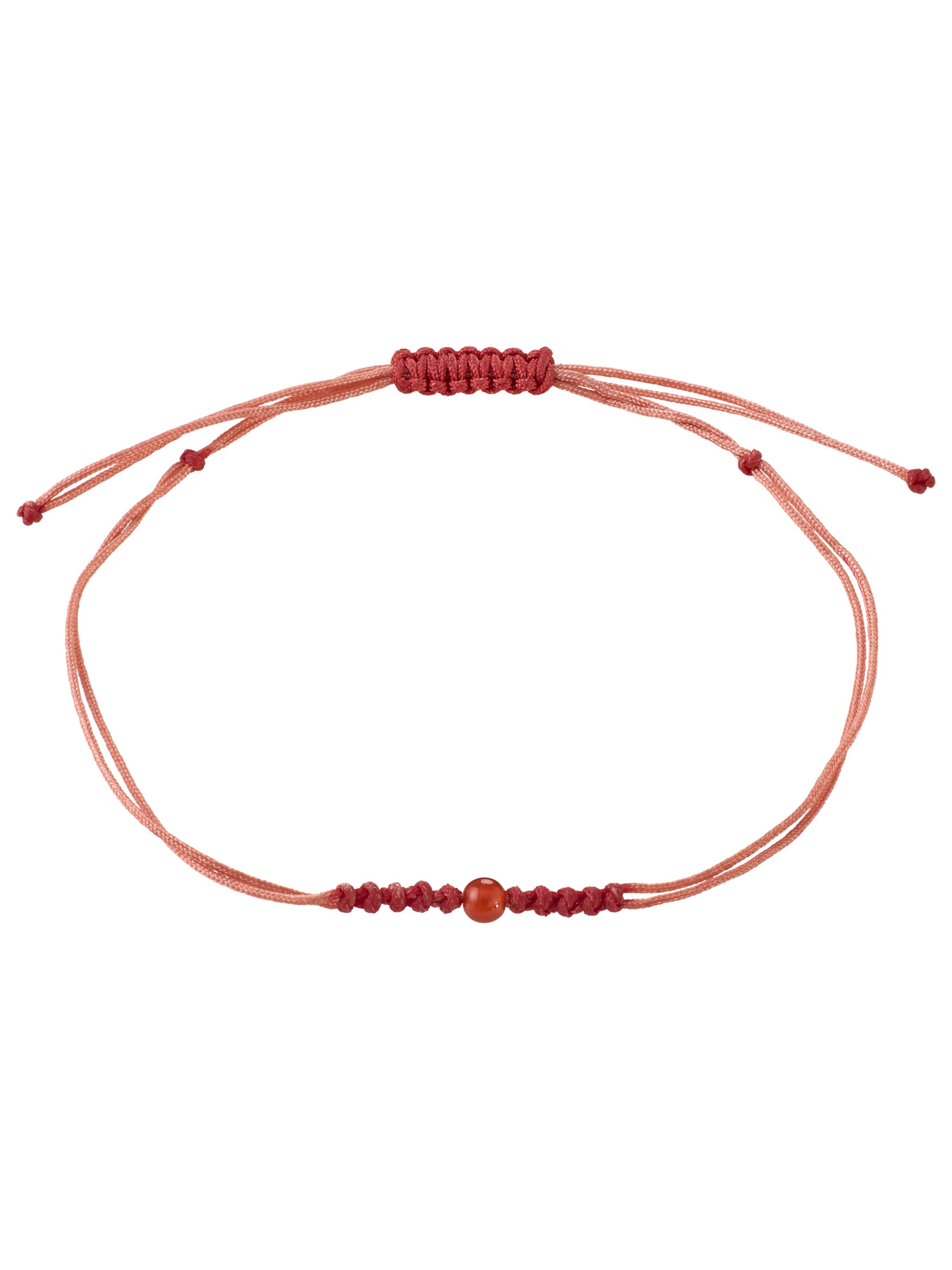 Bracelet ' Birthstones ' Pilgrim en rouge : devant