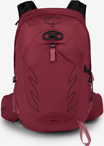 Osprey Sports Backpack in Red: front