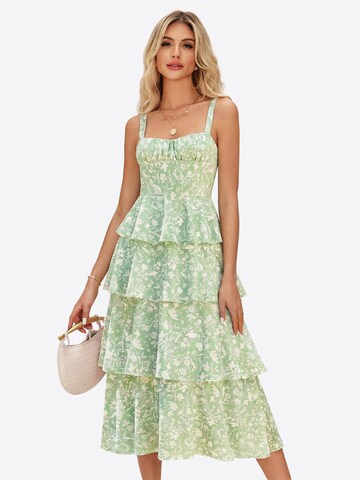 Imily Bela Рокля в зелено: отпред