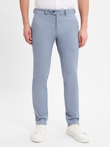 Pantalon ' Dylan ' Finshley & Harding en bleu : devant