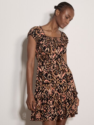 Apricot Kleid in Orange: Vorderseite