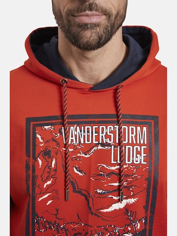 Sweat-shirt ' Isvali ' Jan Vanderstorm en orange