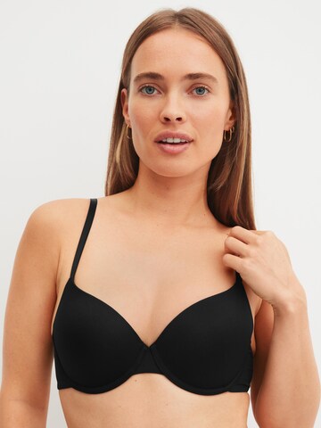 T-shirt Reggiseno 'Sleek Skin' di CALIDA in nero