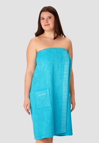 SCHIESSER Handdoek 'Rom' in Blauw: voorkant