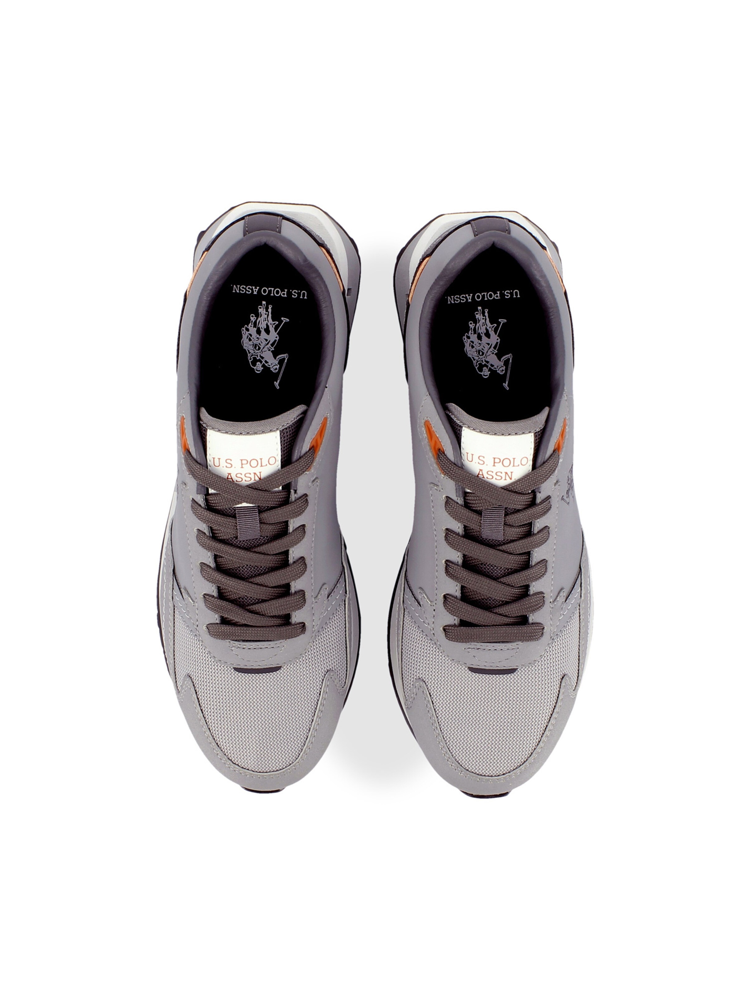 Baskets basses 'April' US POLO ASSN. en gris