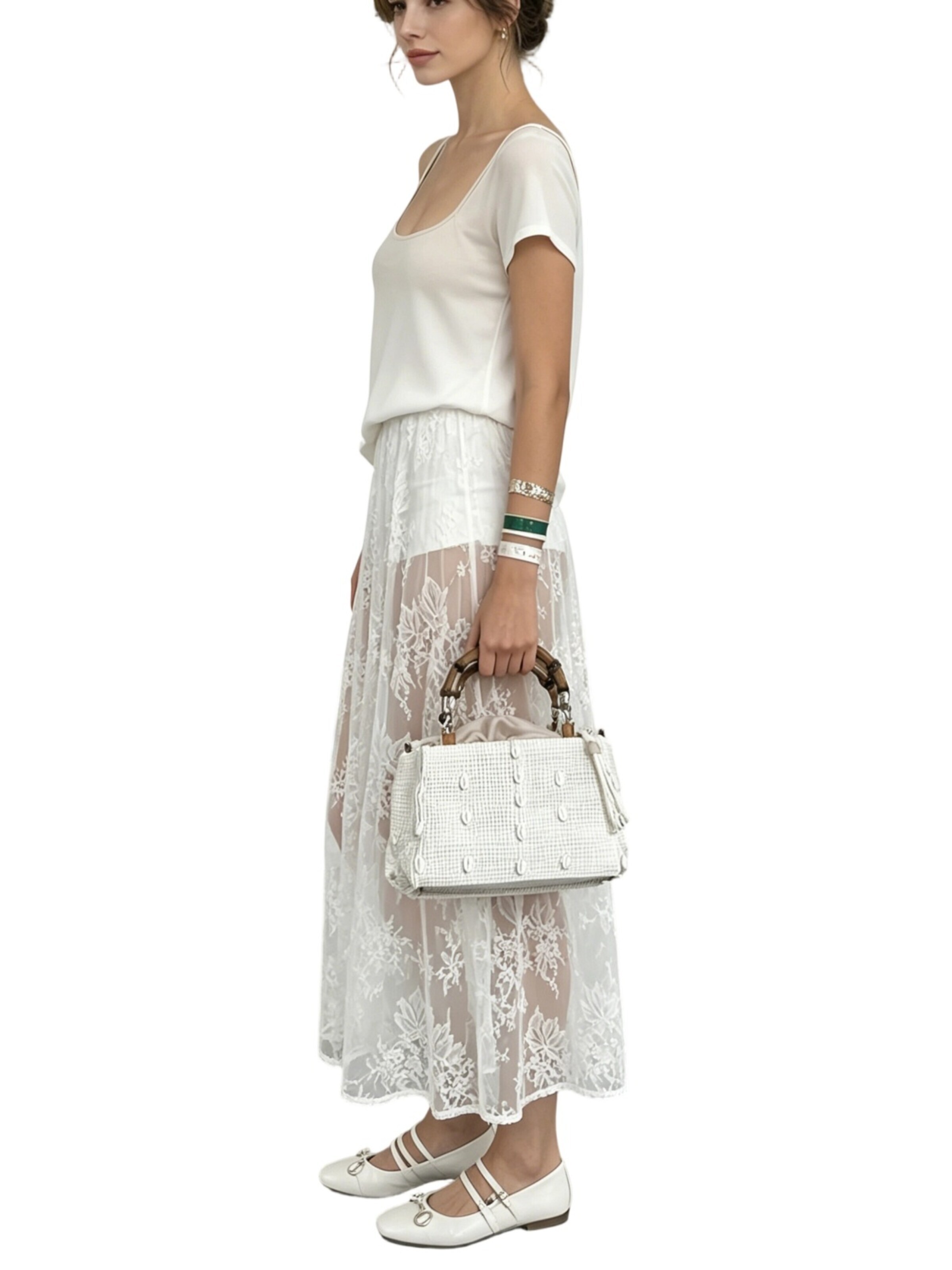MODIURBAN Skirt in White