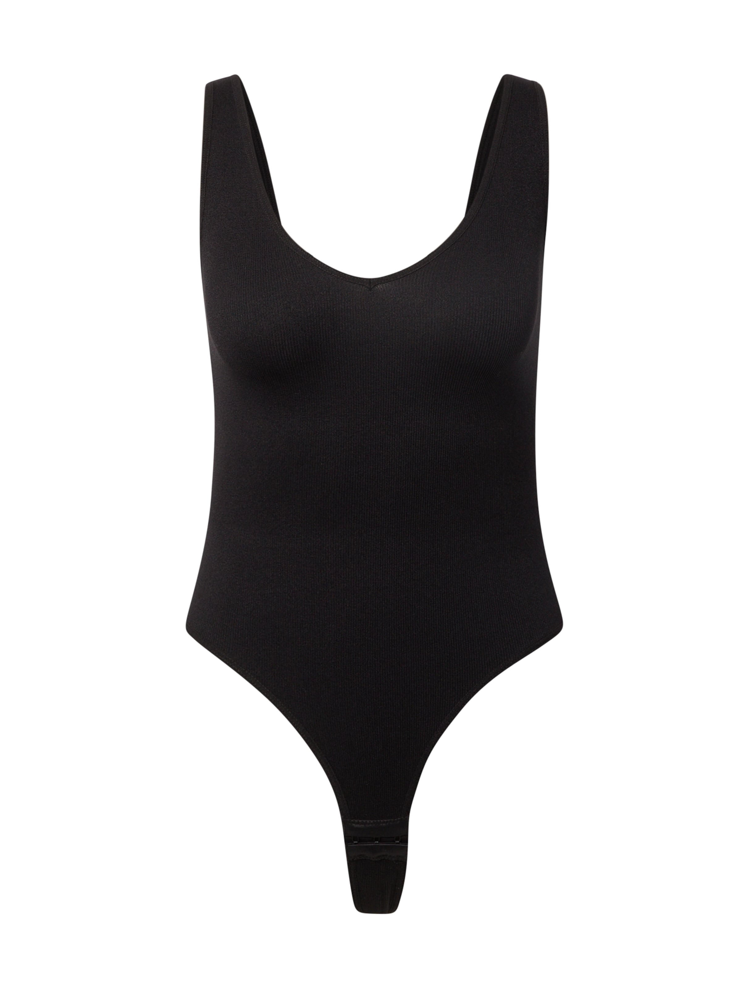 MAGIC Bodyfashion Lingerie Bodysuit in Black: front