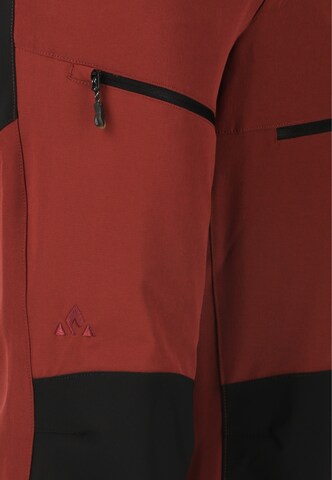 Whistler Regular Outdoor trousers 'Avatar' in Red