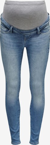 Only Maternity Skinny Jeans in Blau