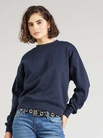 PIECES Sweatshirt 'Chilli' in Blauw: voorkant