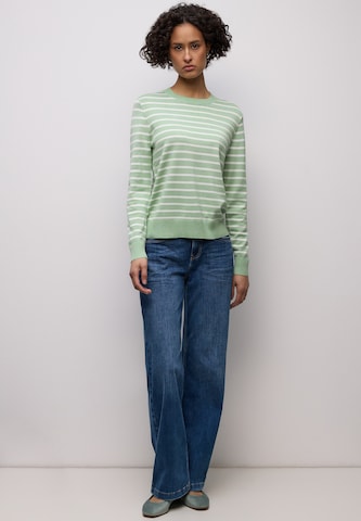 STREET ONE Pullover in Grün