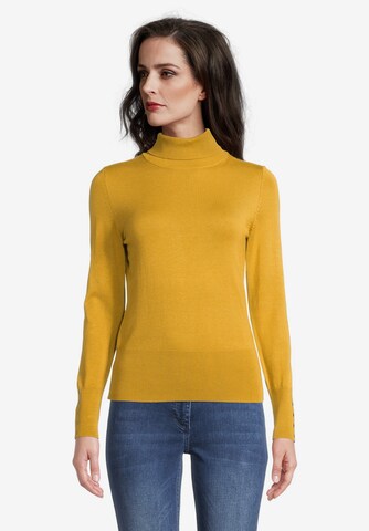 Betty Barclay Sweater in Yellow: front