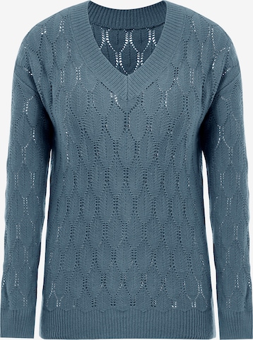 Imily Bela Pulover | modra barva: sprednja stran