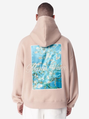 MARTIN VALEN Sports sweatshirt in Beige