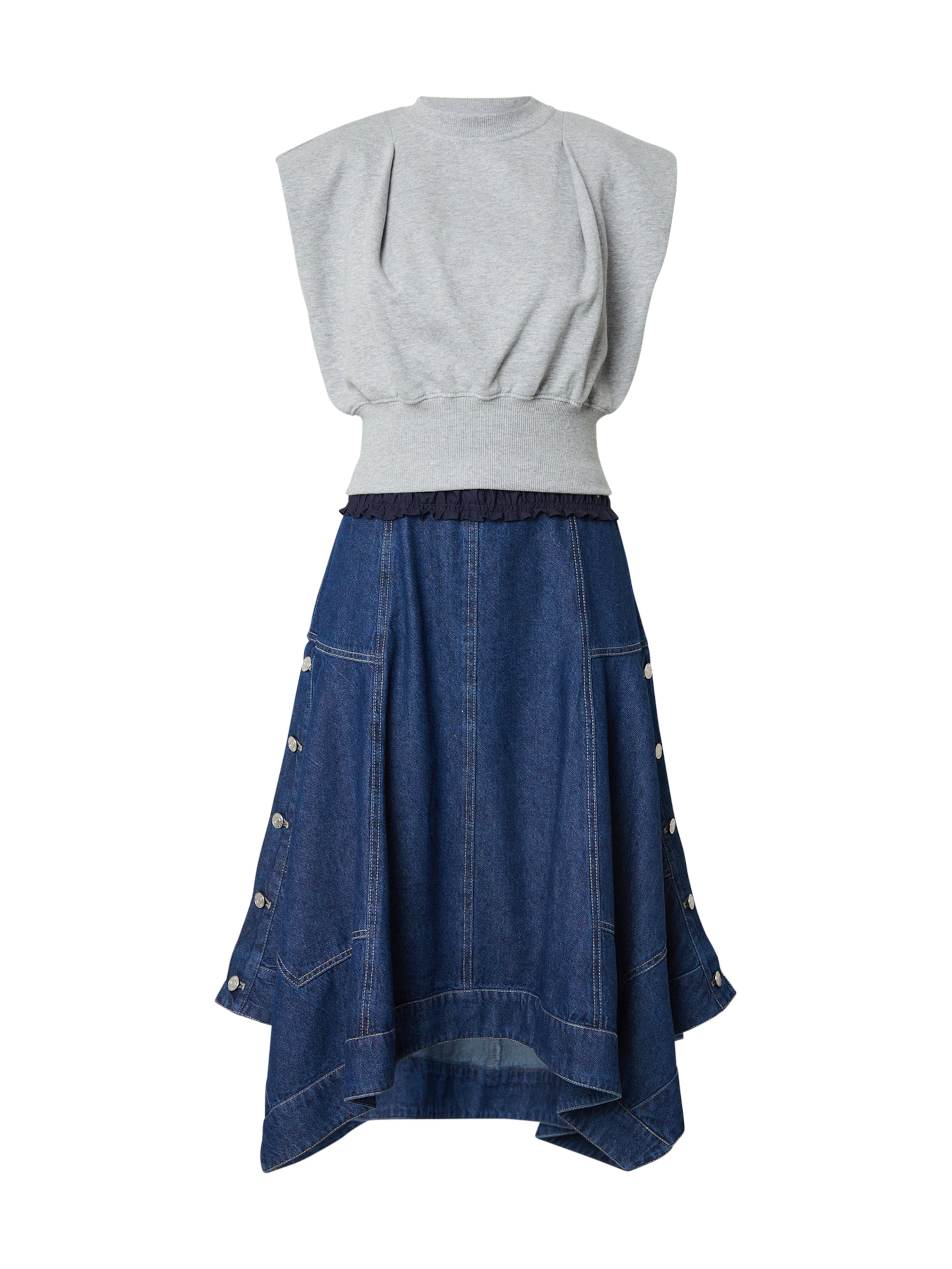 Rochie de la 3.1 Phillip Lim pe albastru: față