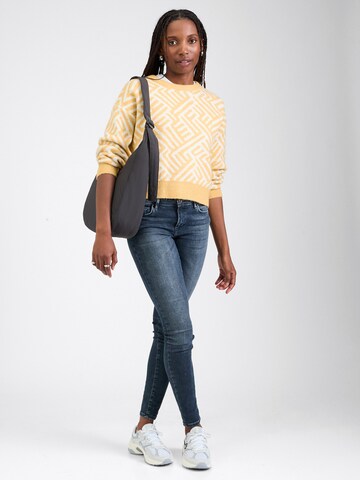 ONLY Pullover 'ONLTARA' in Gelb