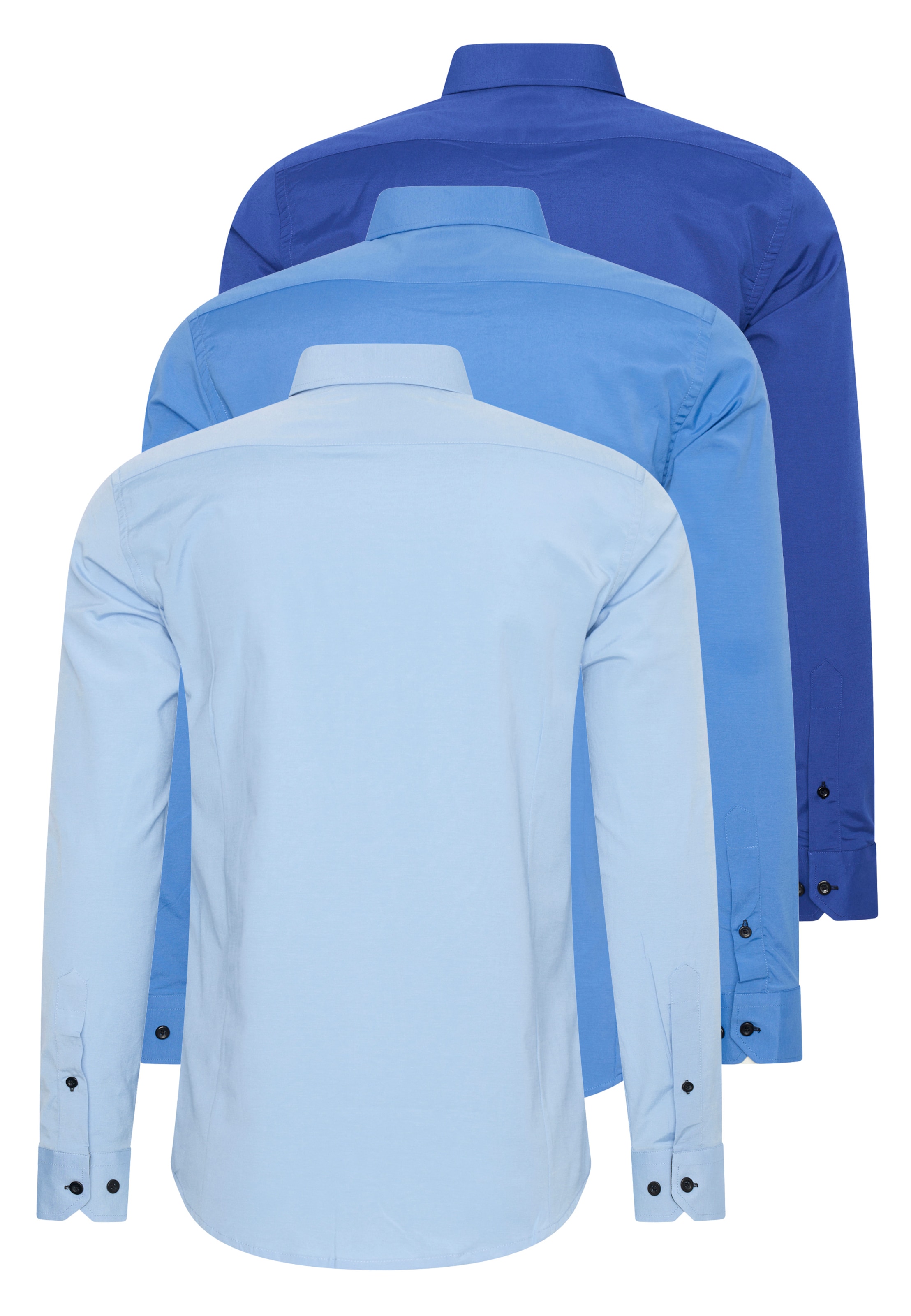 Rusty Neal Slim Fit Hemd in Blau
