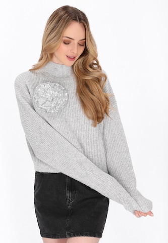DreiMaster Vintage - Jersey en gris: frente