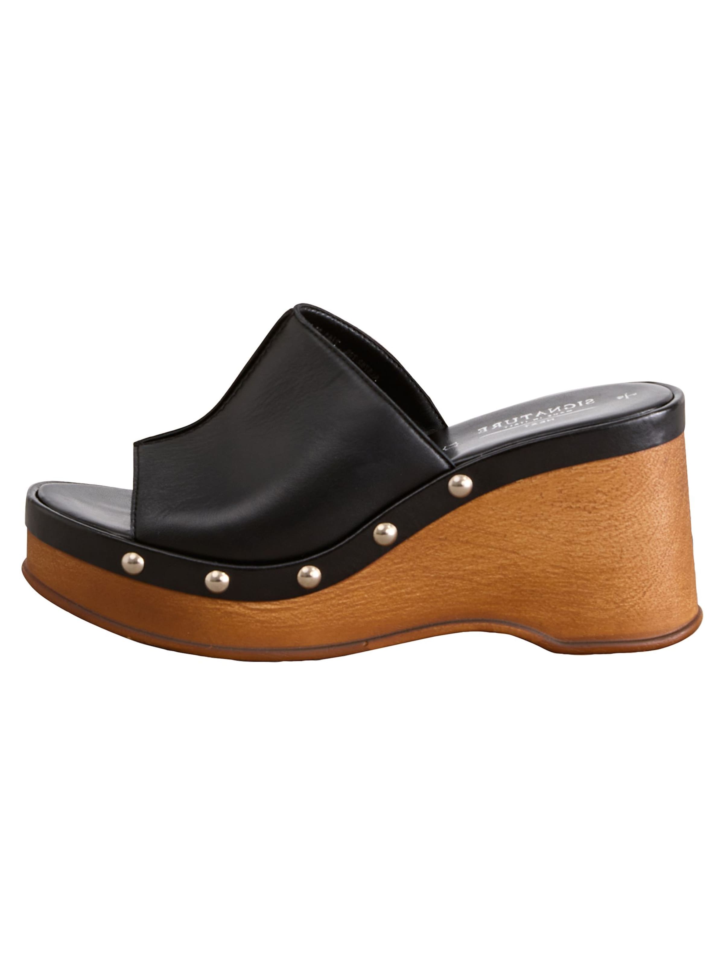 Sabots Next en noir : devant